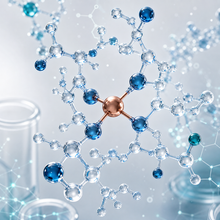 GHK-CU copper peptide research abstract molecular visual