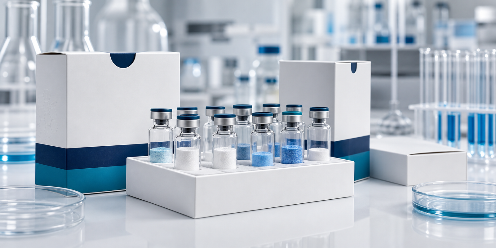 ApexLabs research peptide product range