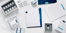 Retatrutide research peptide documentation and traceability flat lay